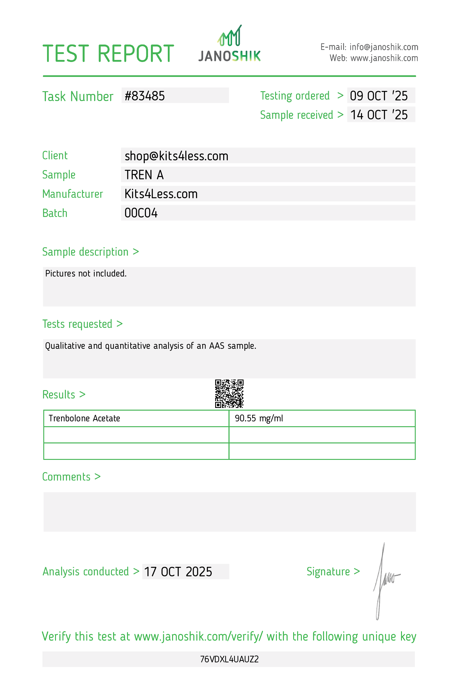 Tren A 100 12ml - Image 9