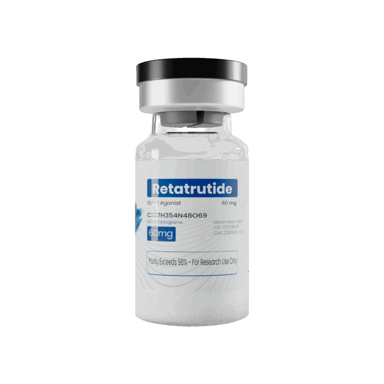 retatrutide 60mg vial Retatrutide 60mg Single Vial – Research Peptide