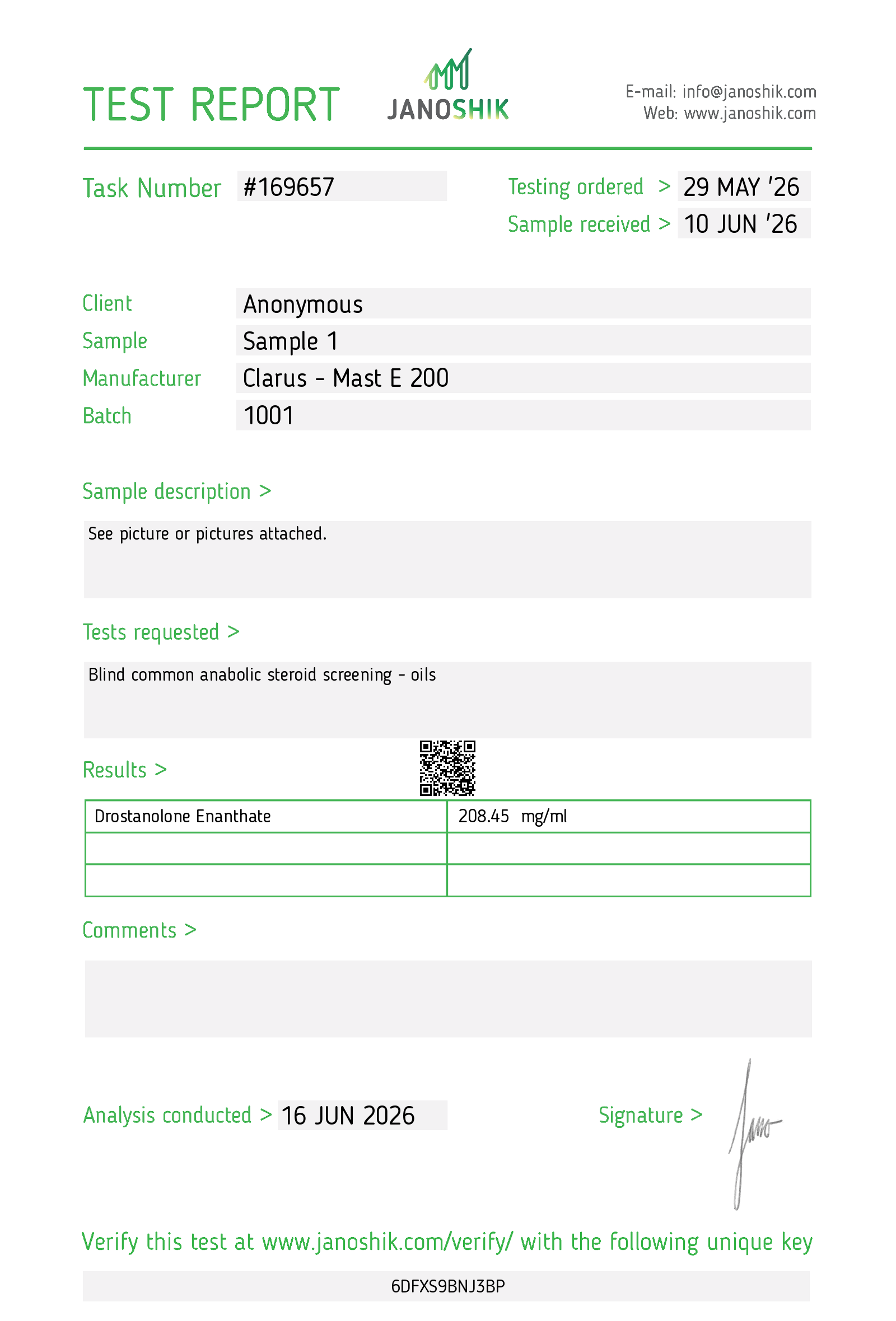 Clarus² Mast E 200 10ml - Image 2